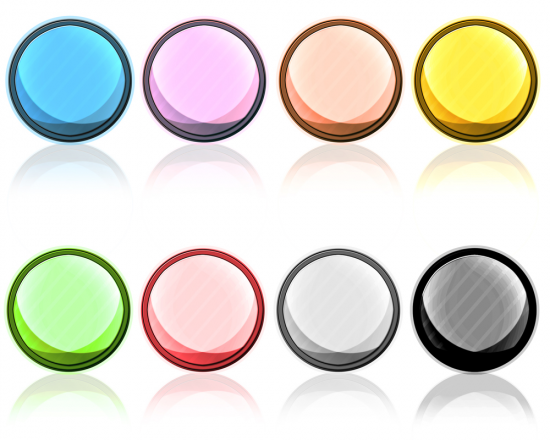 Buttons preview Buttons preview
