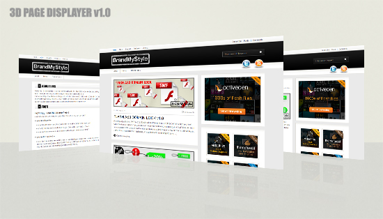 3D PAGE DISPLAYER v1.0 preview 3D PAGE DISPLAYER v1.0 preview
