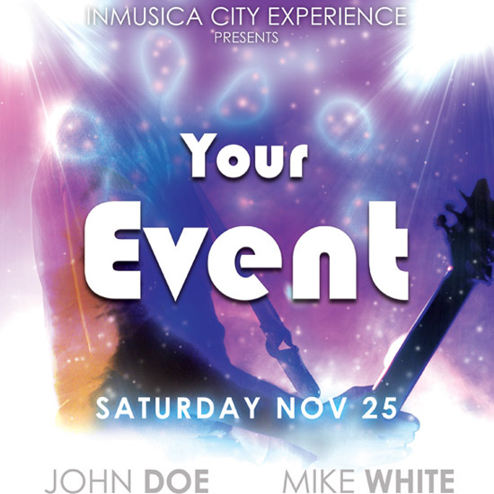 Music Energies Flyer Template preview Music Energies Flyer Template preview