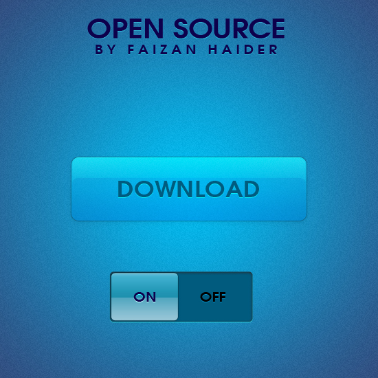 Open Source buttons by Faizan Haider preview Open Source buttons by Faizan Haider preview