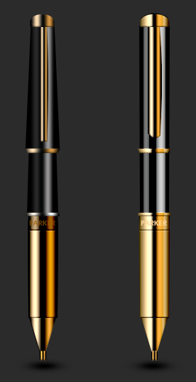 Pen PSD source file preview Pen PSD source file preview
