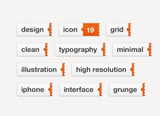 Psd Sliding Taggs preview Psd Sliding Taggs preview