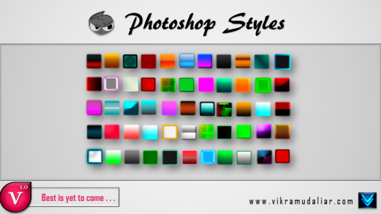 Photoshop Styles - Asl file preview Photoshop Styles - Asl file preview