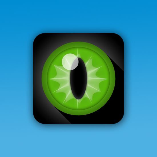 Snake eye icon preview Snake eye icon preview