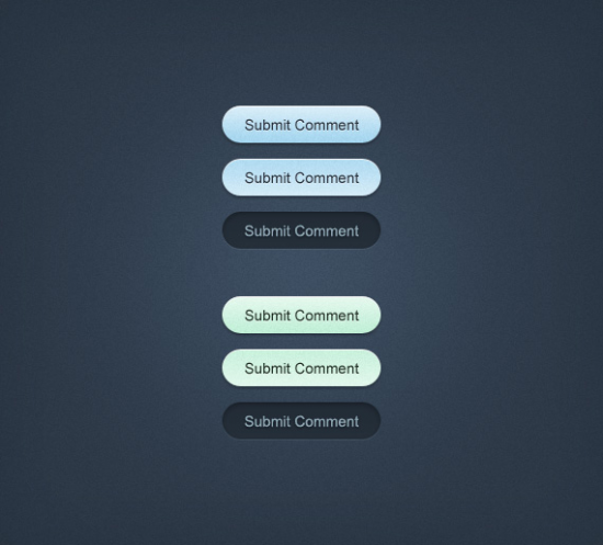 Minty-Fresh Web Buttons PSD preview Minty-Fresh Web Buttons PSD preview