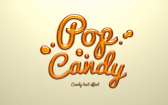 Candy text effect preview Candy text effect preview