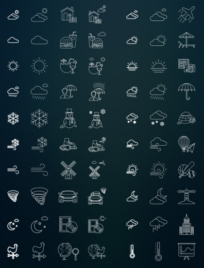 Indra - 80 free weather _ activities icon preview Indra - 80 free weather _ activities icon preview