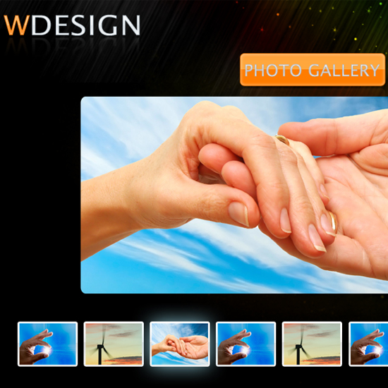 Photoshop Photo Gallery Template preview Photoshop Photo Gallery Template preview
