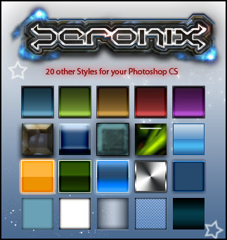 20 Photoshop CS styles preview 20 Photoshop CS styles preview