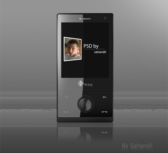 HTC Touch Diamond PSD preview HTC Touch Diamond PSD preview