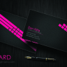 Business card Pink