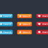Social Buttons by visualcake
