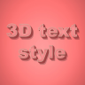 3d Text Style