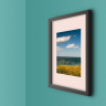 Wall photo frame template