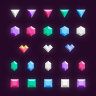 Gems and Diamonds Icons